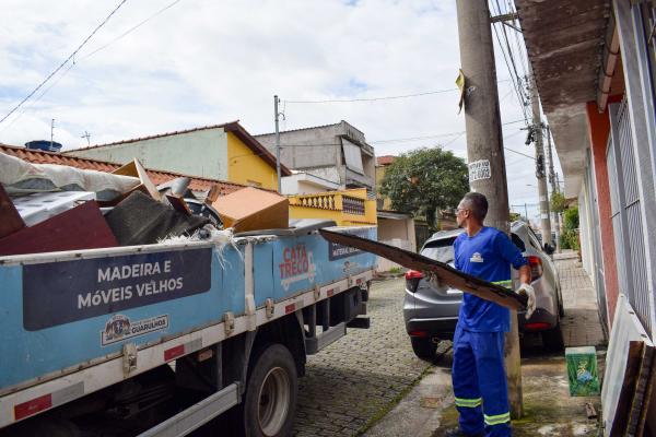 Cata-Treco atende Jardim Adriana e mais 15 bairros no fim de semana