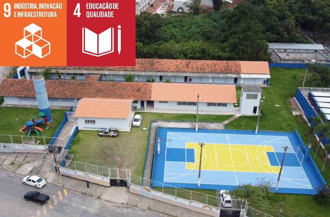 Em Itaquá, obras de duas escolas chegam a 90% de conclusão