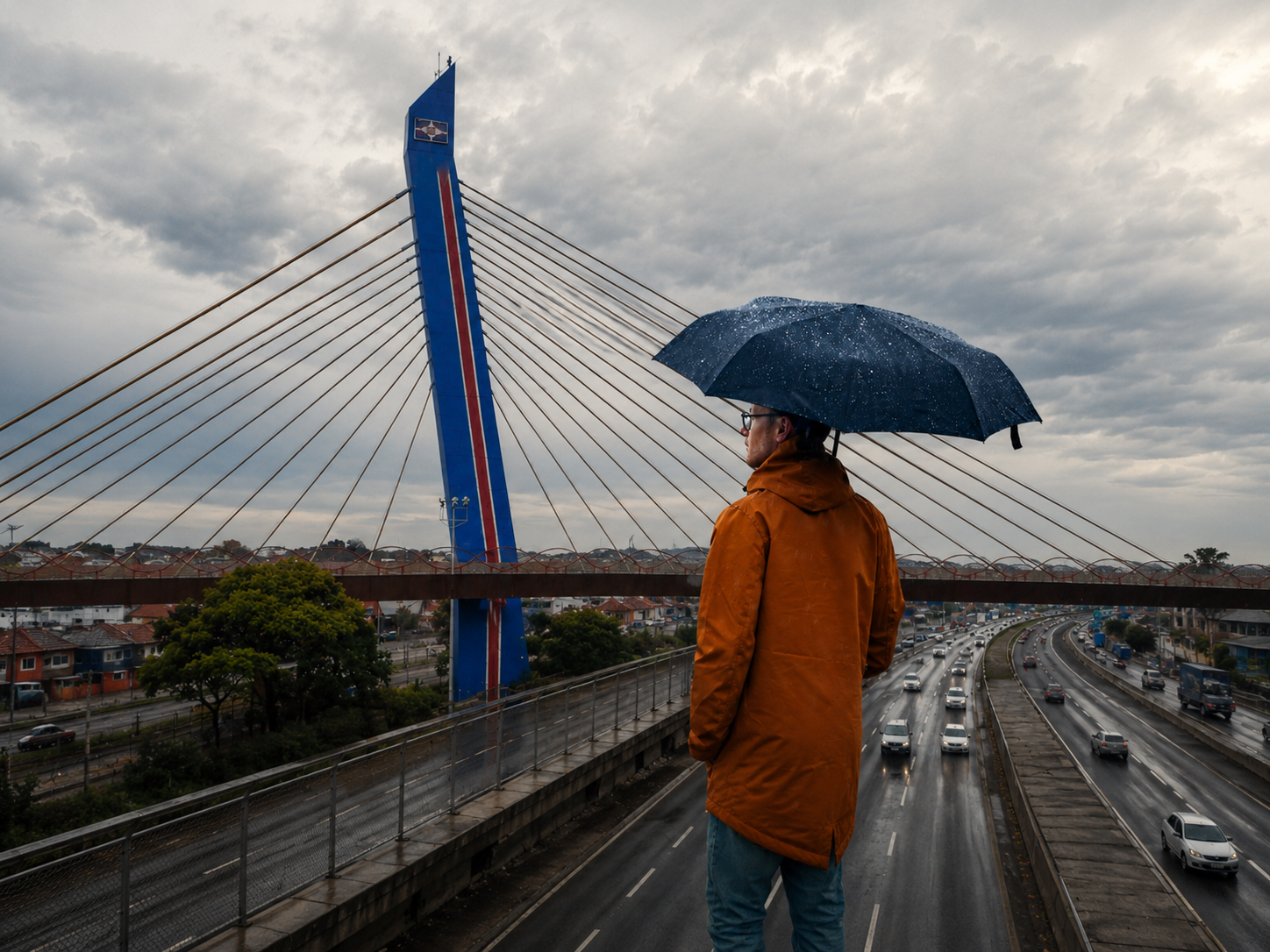Frente fria muda o tempo em Guarulhos e traz risco de chuva forte e granizo