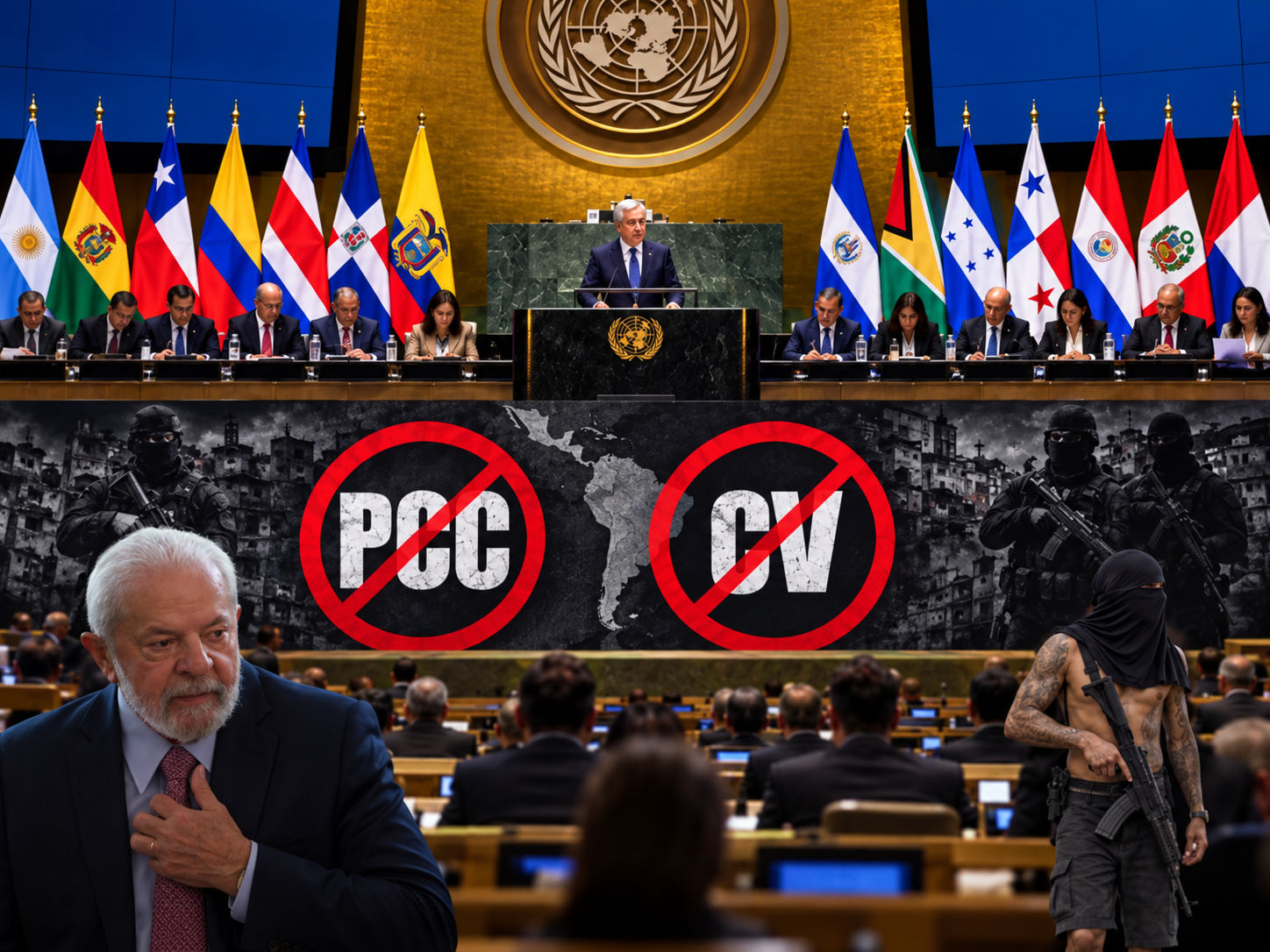 Governo brasileiro é surpreendido após 14 países aderirem a medidas contra PCC e CV