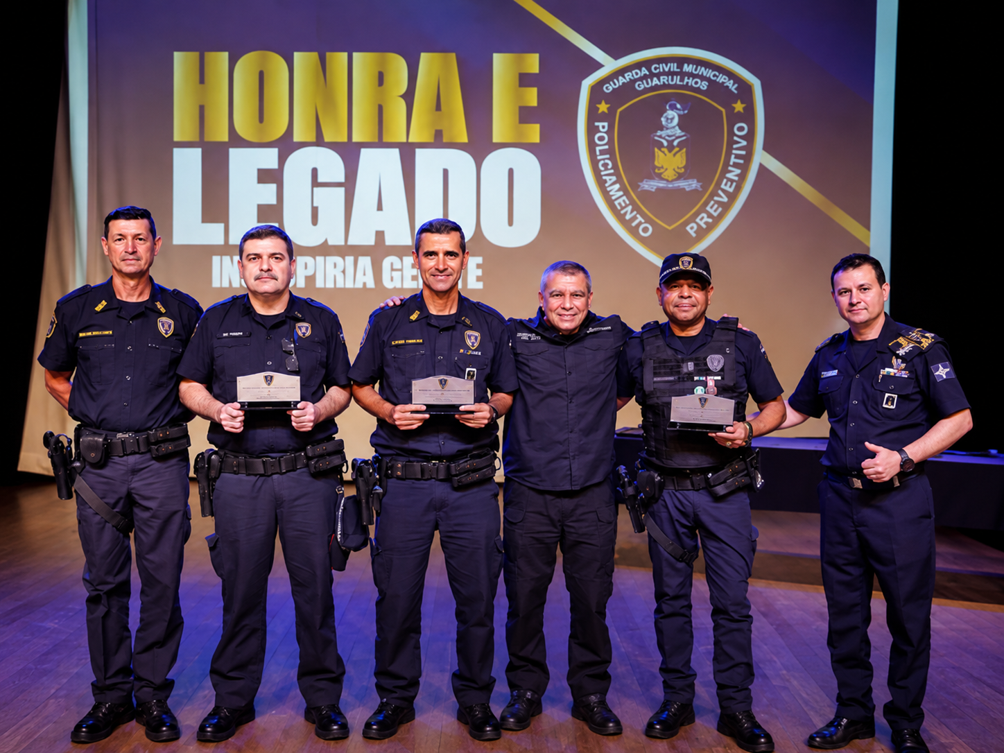 Solenidade reconhece trajetória de guardas municipais e anuncia nova sede para Inspetoria Centro
