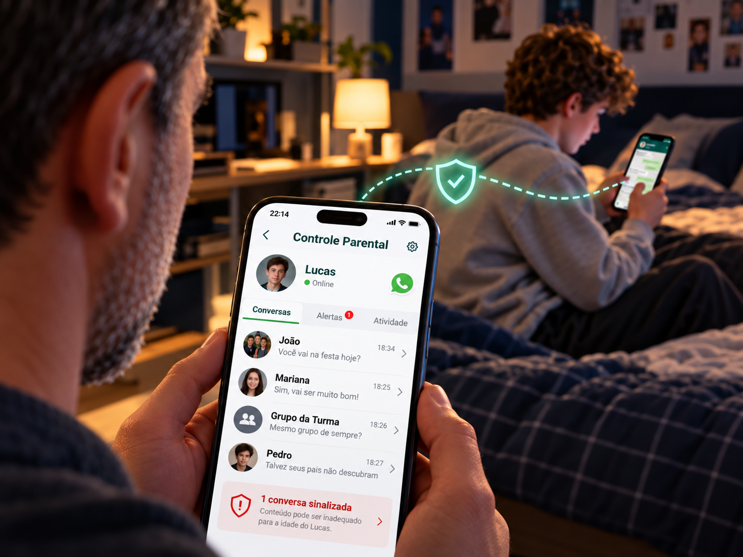 WhatsApp lança controle parental para contas de adolescentes no Brasil