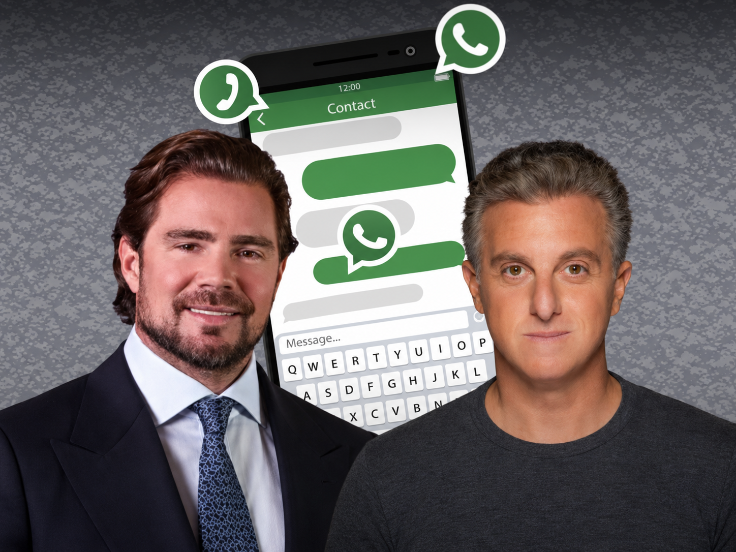 Mensagens mostram encontros e negócios entre Luciano Huck e Daniel Vorcaro