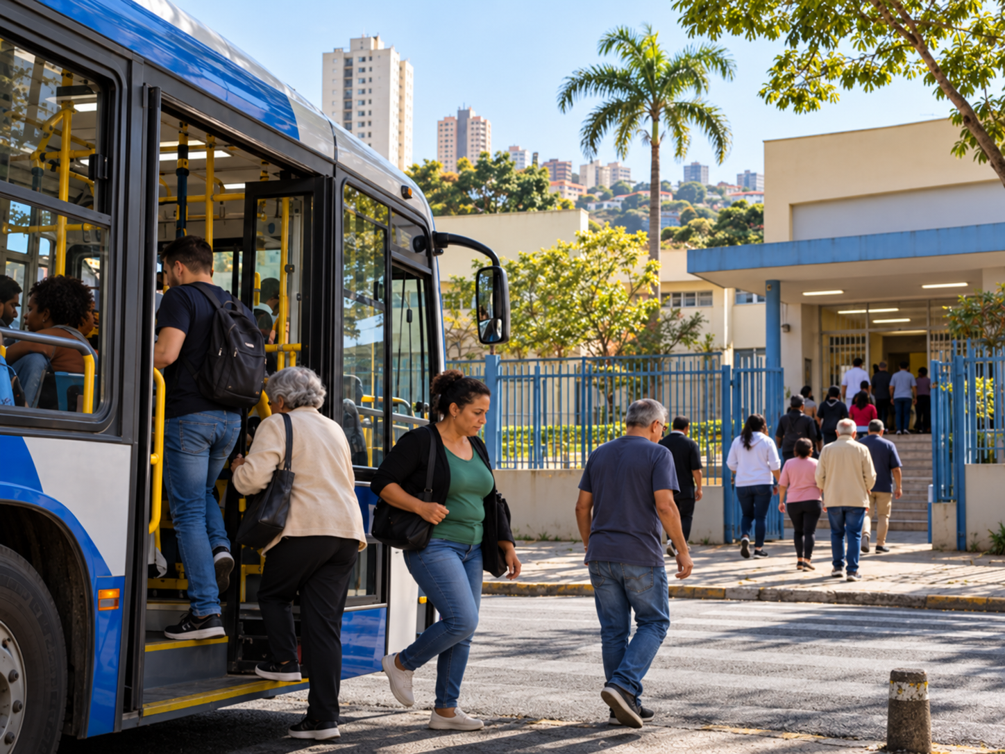 Ônibus municipais terão tarifa zero no domingo de eleição em Guarulhos