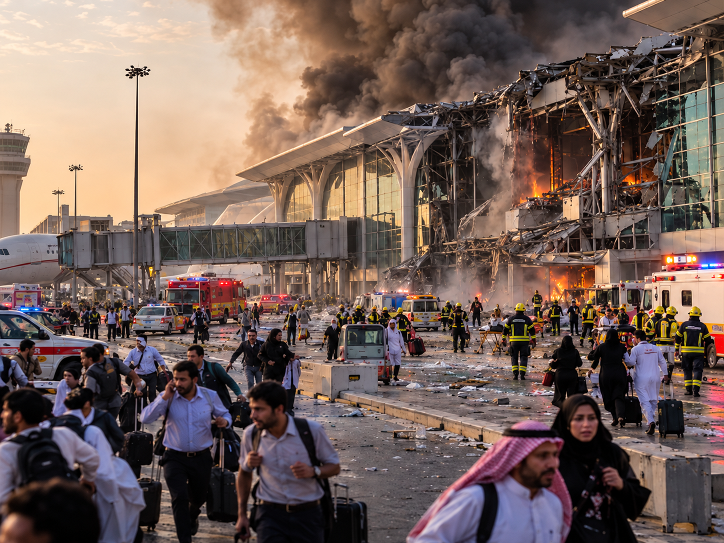 Ataque ao aeroporto de Riade deixa 13 mortos e mais de 300 feridos na Arábia Saudita