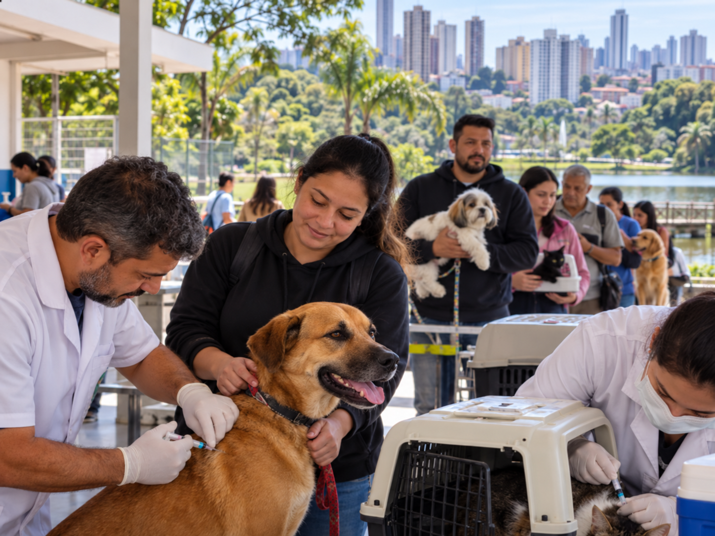 Guarulhos realiza vacinação antirrábica para cães e gatos nesta quinta-feira